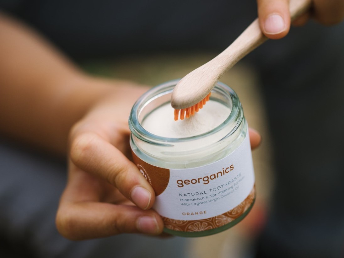 Zubní pasta bez fluoridu - Pomeranč